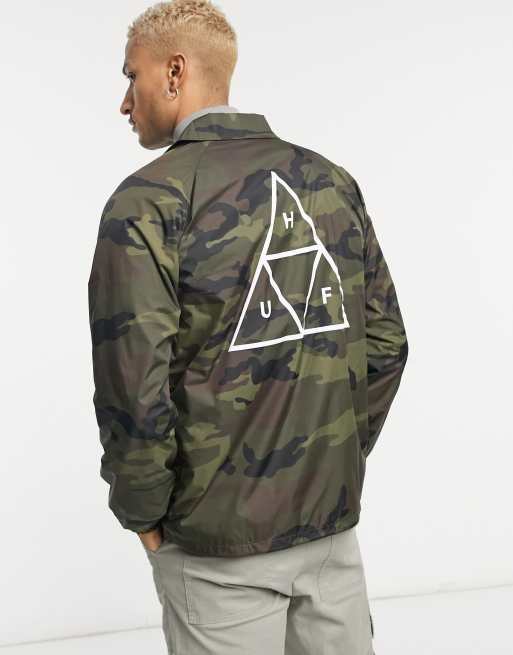 Huf camo outlet jacket