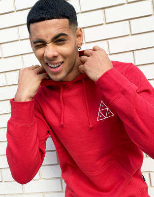 huf burgundy hoodie