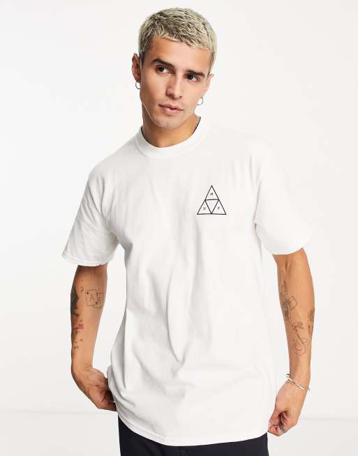 Huf t shirt white sale