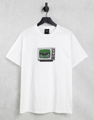 HUF eye witness t-shirt in white