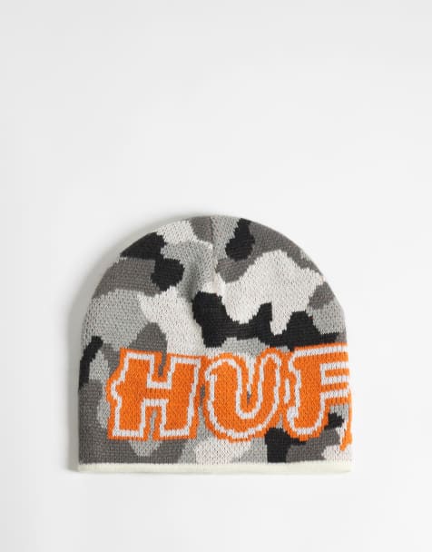 HUF Galaxy Skull Beanie in Camouflage - view 1