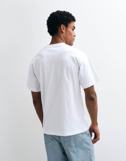 HUF graphic bliss t-shirt in white, 4 of 5