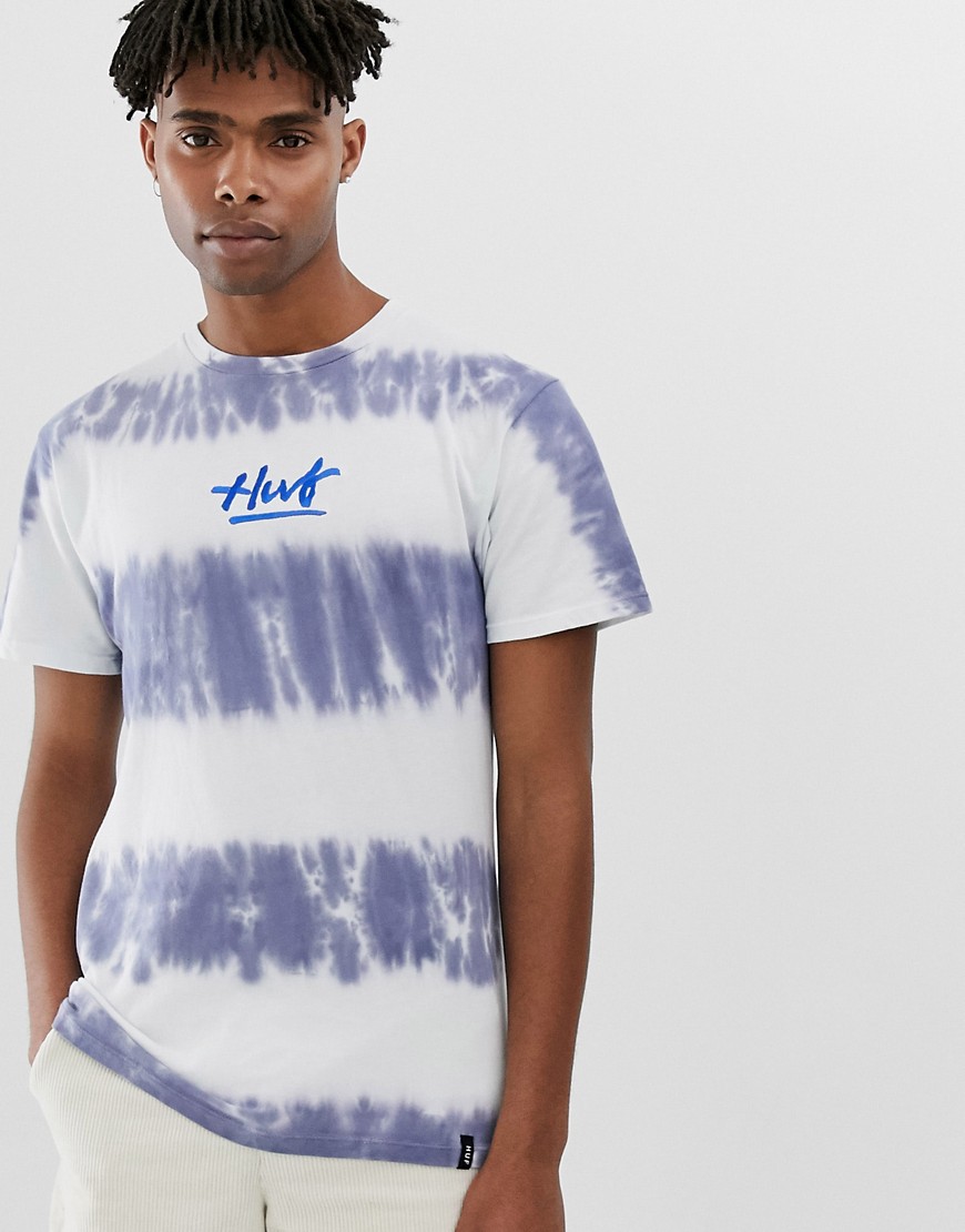 HUF - High Tide - T-shirt tie-dye blu