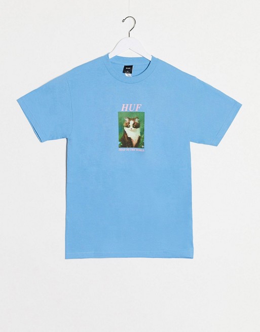 HUF Lost t-shirt in blue