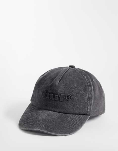HUF - Pacific - Casquette à 5 empiècements avec logo - Noir délavé - view 1