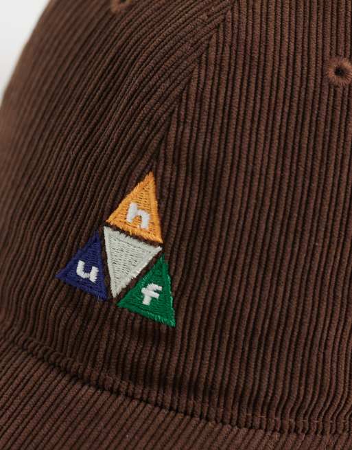 HUF Prism cord cap in brown, 3 of 3