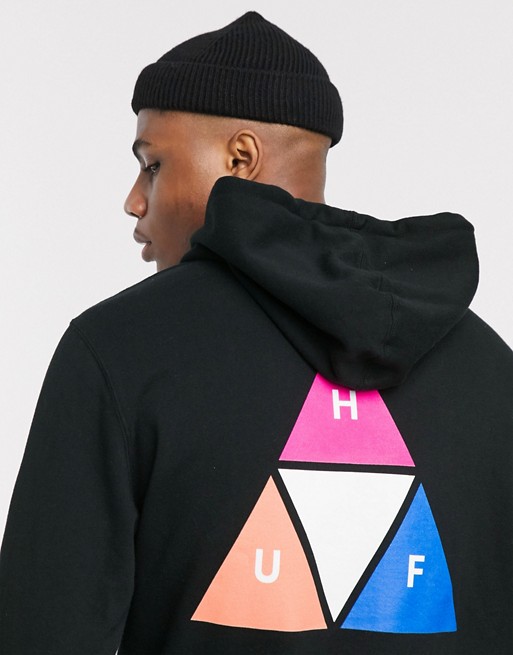 HUF Prism hoodie in black