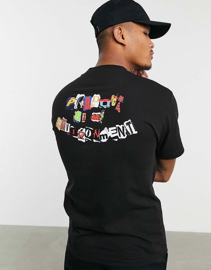 HUF – Product – Svart t-shirt