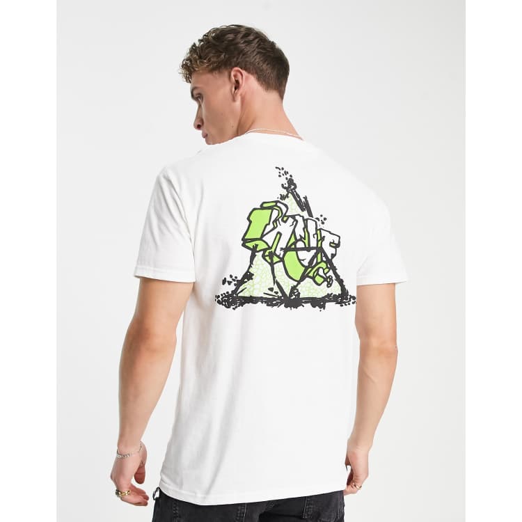 HUF quake print t-shirt in white | ASOS