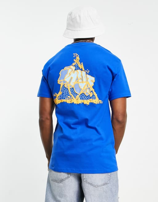 HUF - Quake - T-shirt met print in blauw
