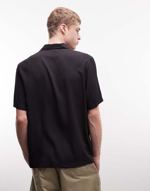 HUF – Resort-Hemd in Schwarz mit Dalmatiner-Print, 3 von 5