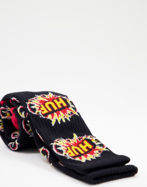 HUF - Sokken met dynamietlogo in zwart, 3 van 4