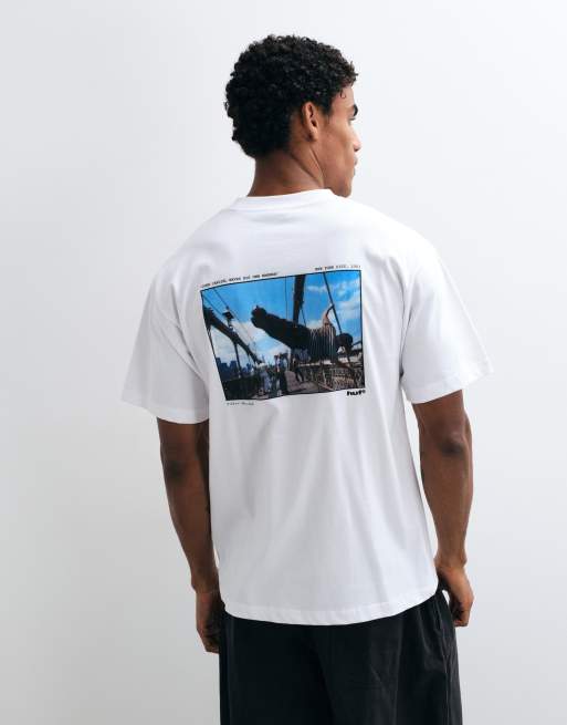 HUF taking the leap graphic t-shirt in black, 3 of 5