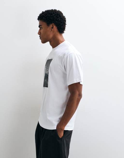 HUF taking the leap graphic t-shirt in black, 4 of 5