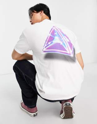 HUF HUF tesseract t-shirt in white
