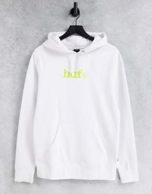 HUF type hoodie in white ASOS