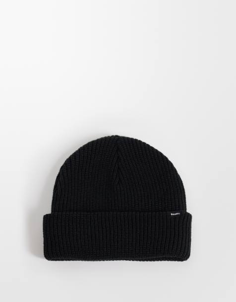 HUF usual beanie in black - view 1