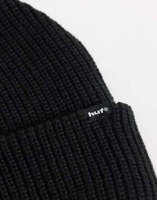 HUF usual beanie in black, 2 of 3