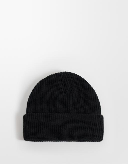 HUF usual beanie in black, 3 of 3
