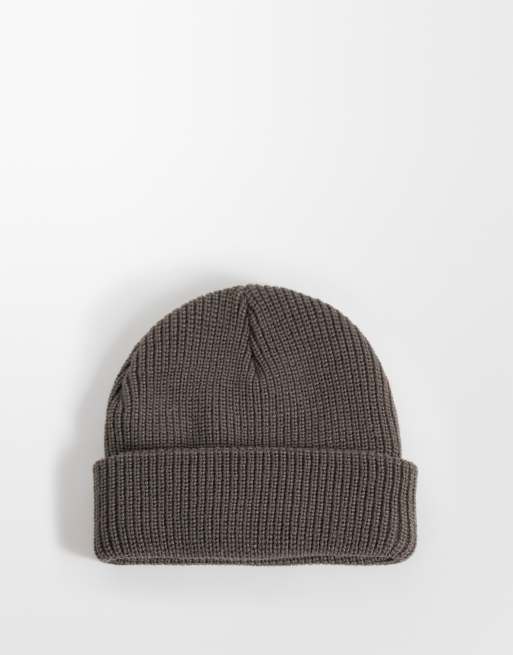HUF usual beanie in brown, 3 of 3