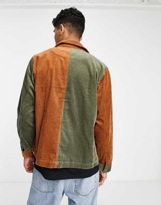 HUF - Vandenberg - Giacca in velluto a coste multicolore, 3 di 4