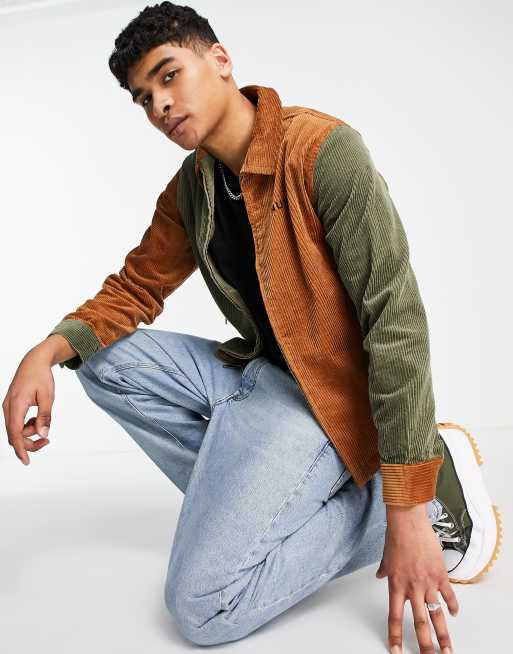 HUF - Vandenberg - Veste en velours côtelé - Multicolore