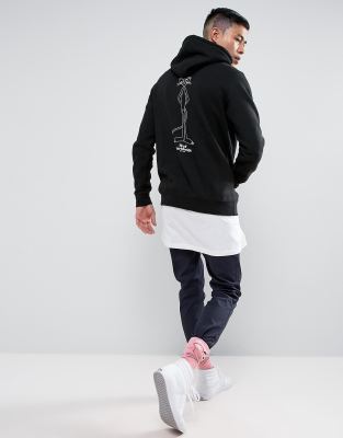huf pink panther hoodie