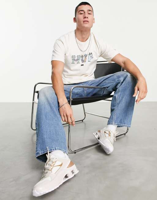 HUF x Steven Harrington – Biały T-shirt z logo | ASOS