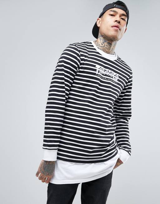 Thrasher striped 2025 long sleeve