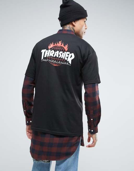 Huf sales thrasher shirt