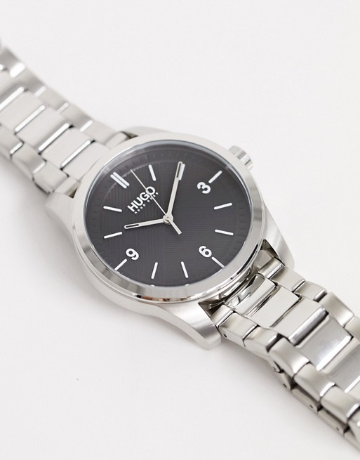 HUGO 1530016 Create bracelet watch in silver