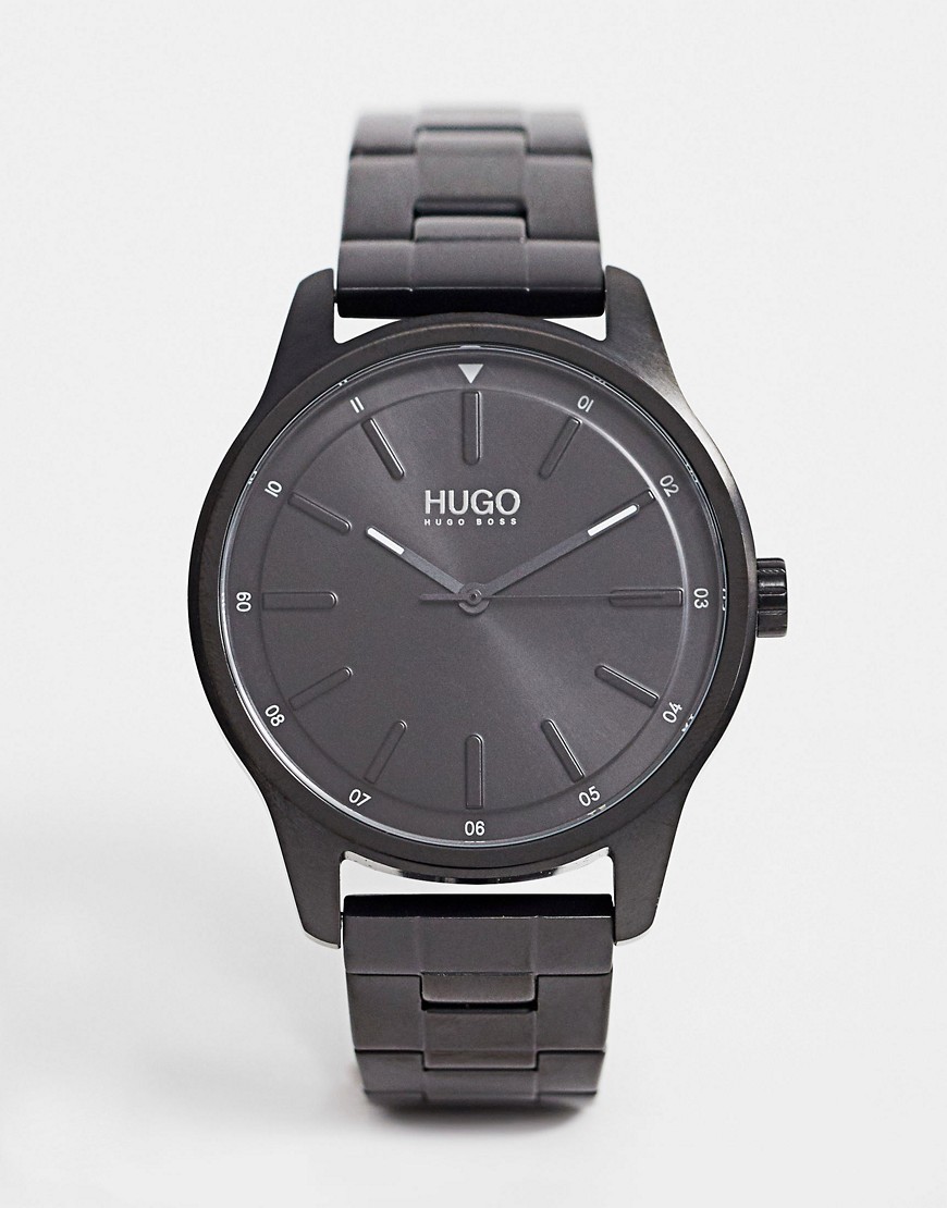 HUGO - 1530040 Dare - sort armbåndsur