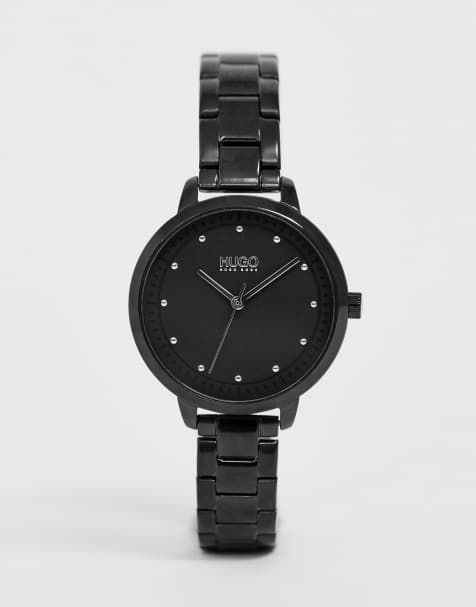 HUGO - 1540038 Achieve - Montre-bracelet 32 mm - Noir