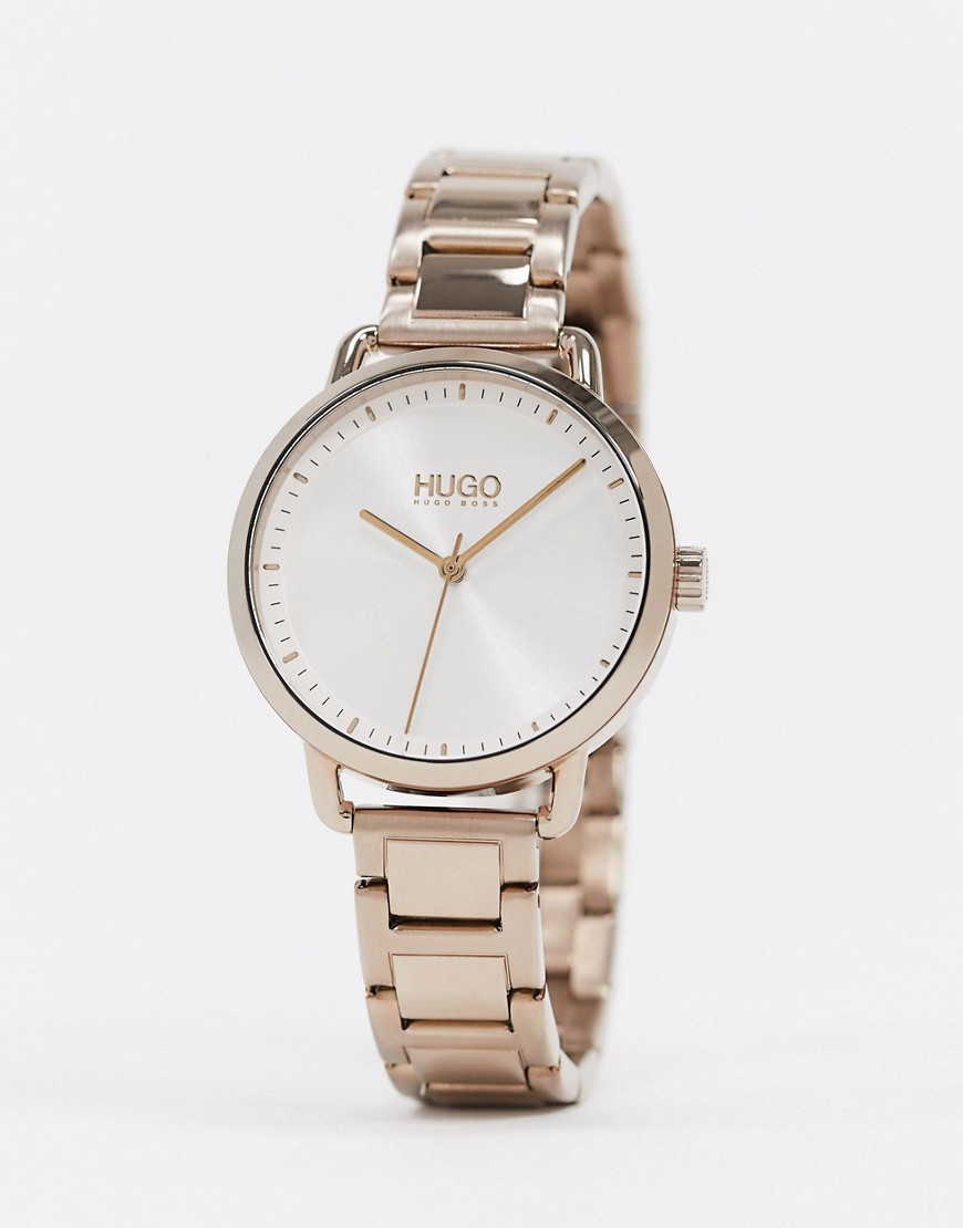 HUGO - 1540056 - Goudkleurig horloge
