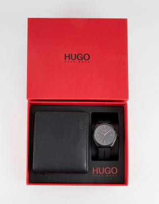 hugo boss watch and wallet