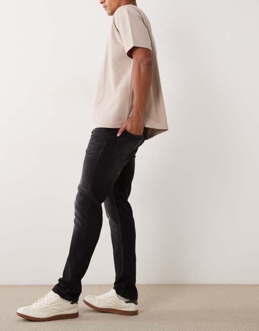 HUGO – 708 – Mörkgrå, smala jeans, 2 av 5