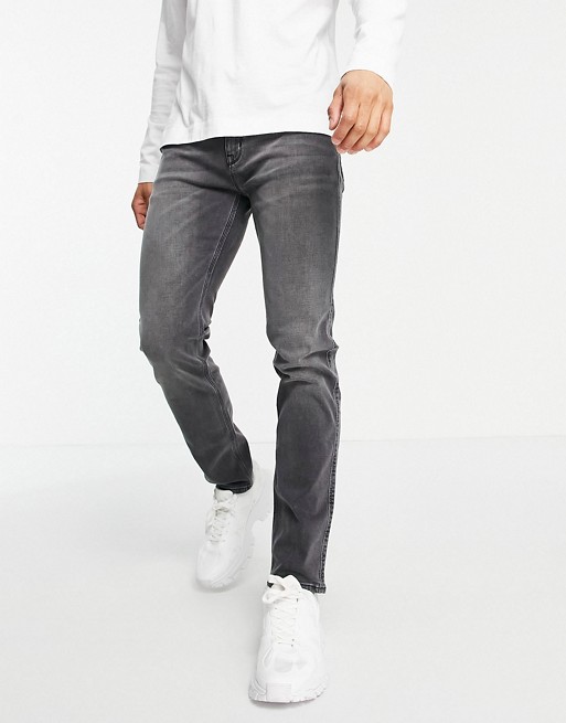 HUGO 708 slim fit jeans in grey