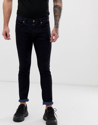 HUGO 734 skinny jeans in dark blue | ASOS