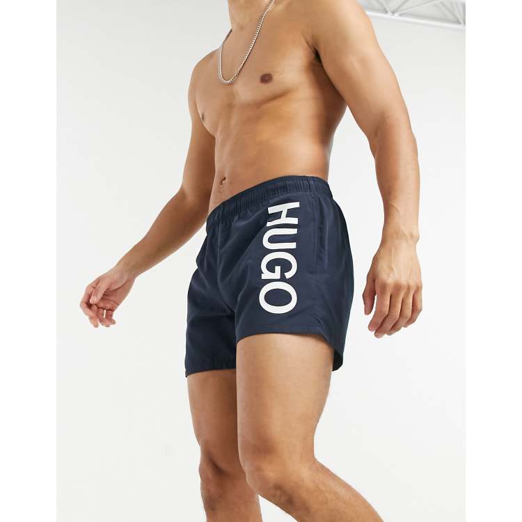 Hugo boss outlet swim shorts navy