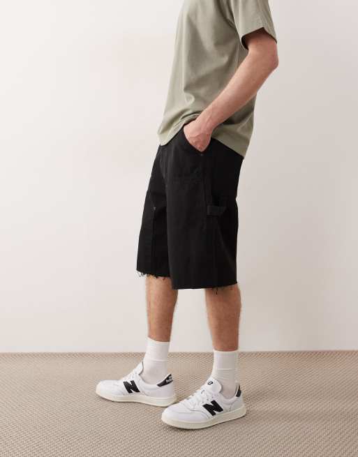 Hugo Blue 262 denim shorts in black, 4 of 5