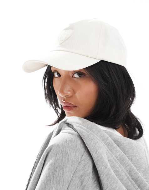 HUGO Blue - Alyce - Pet met hartje in wit - view 1