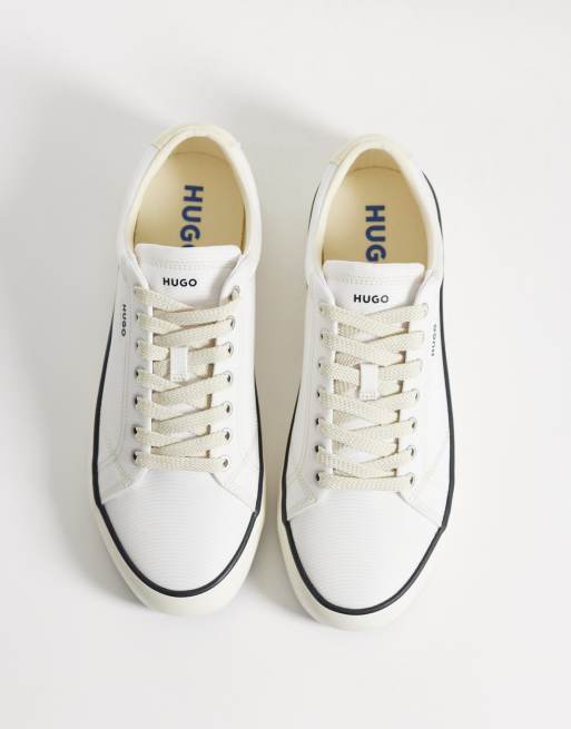HUGO BLUE – B-Cross – Sneaker in Wollweiß, 3 von 5