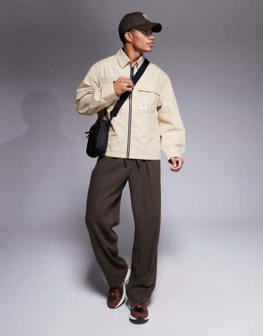 HUGO Blue - Bino - Giacca beige con colletto, 2 di 4