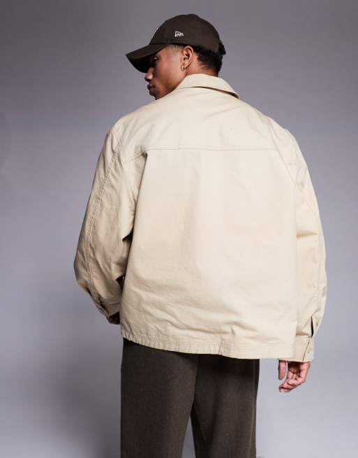 HUGO Blue - Bino - Giacca beige con colletto, 4 di 4