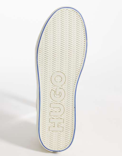 HUGO Blue – Blue-x – Sneaker in gebrochenem Weiß, 5 von 5