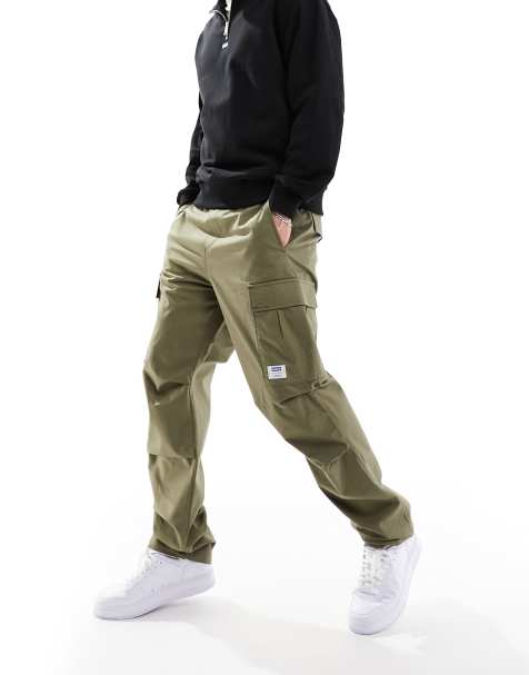 HUGO Blue cargo pants in khaki - view 1