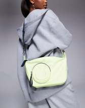 HUGO BLUE クロスボディバッグ ロゴ ししゅう ユニセックス HUGO Blue crossbody bag with logo in black | ASOS