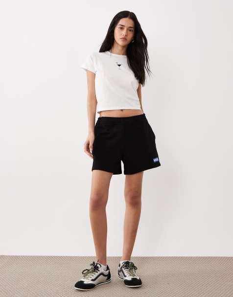 HUGO Blue dichroma cocktail print baby tee in white - view 1