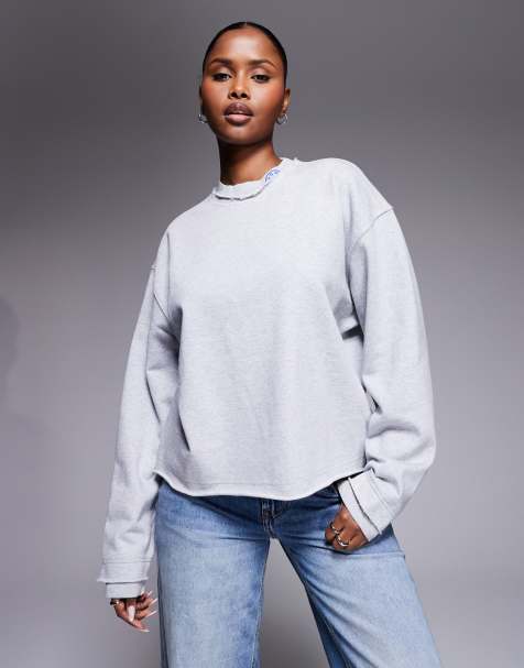 Hugo Blue Dismudge sweats in grey