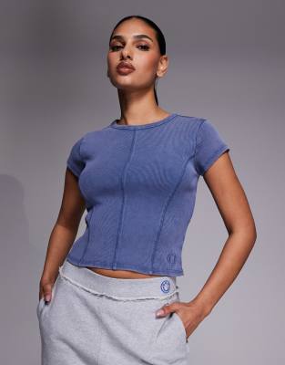 Hugo Blue Dispray T-shirt In Blue